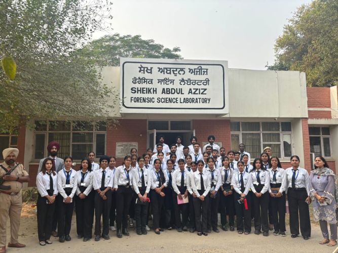 CT University Students Gain Firsthand Experience at Punjab Police Academy